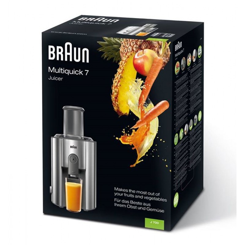 Máy Ép Chậm MÁY ÉP TRÁI CÂY BRAUN J700 - ĐỨC