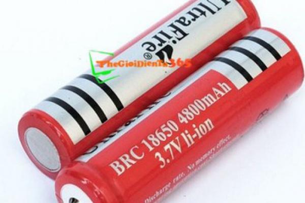 Pin sạc 3.7V 18650