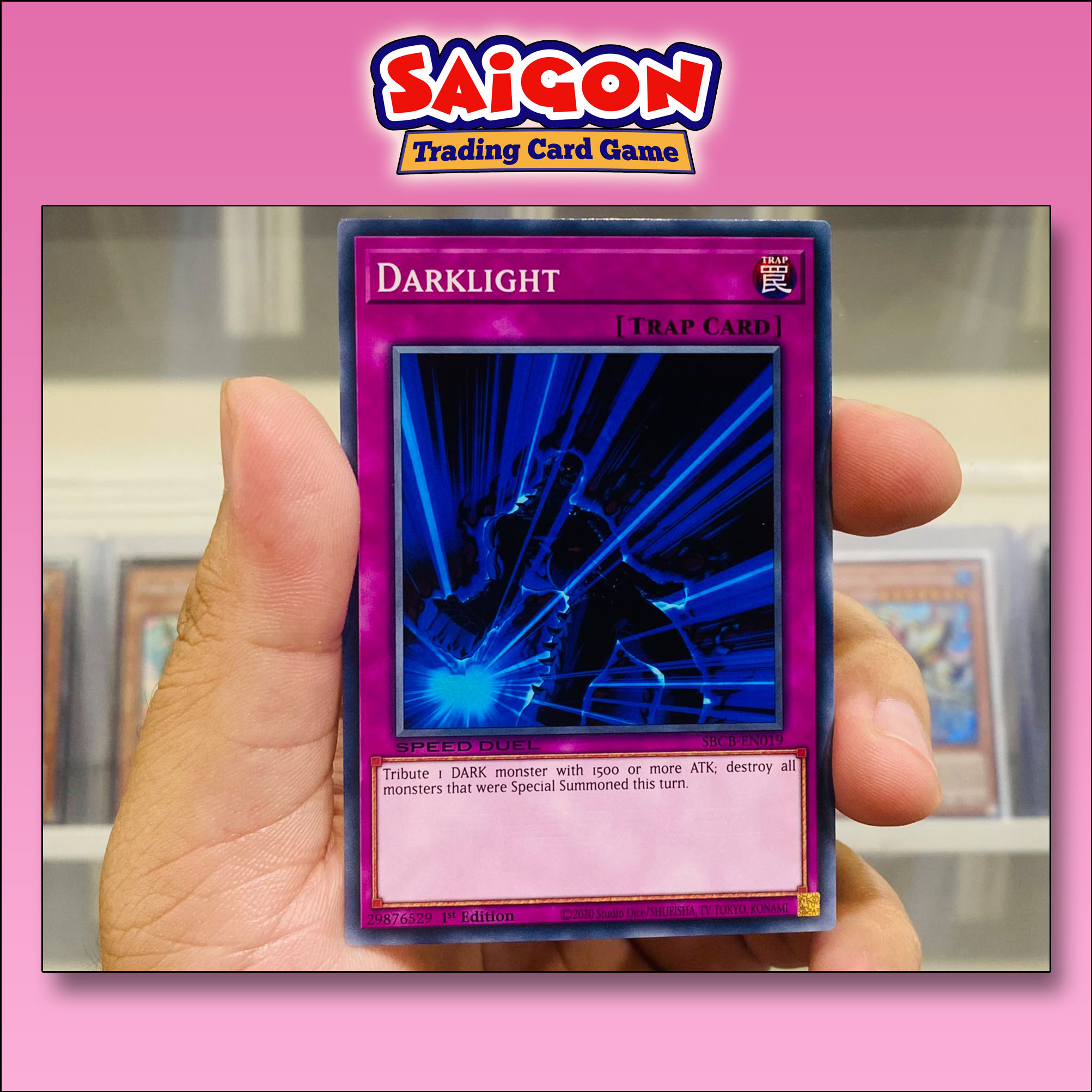 Thẻ bài yugioh mã sbcb-en019 - darklight - common - 1st edition