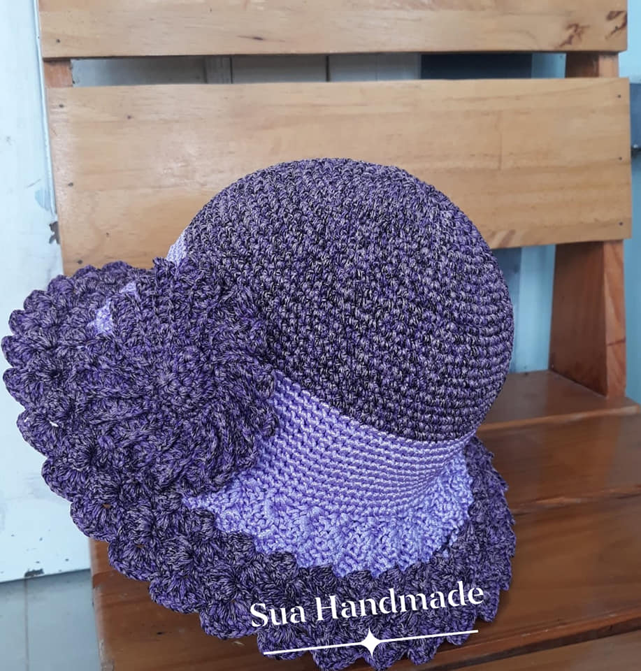 Nón handmade chất liệu sợi dệt Việt Nam