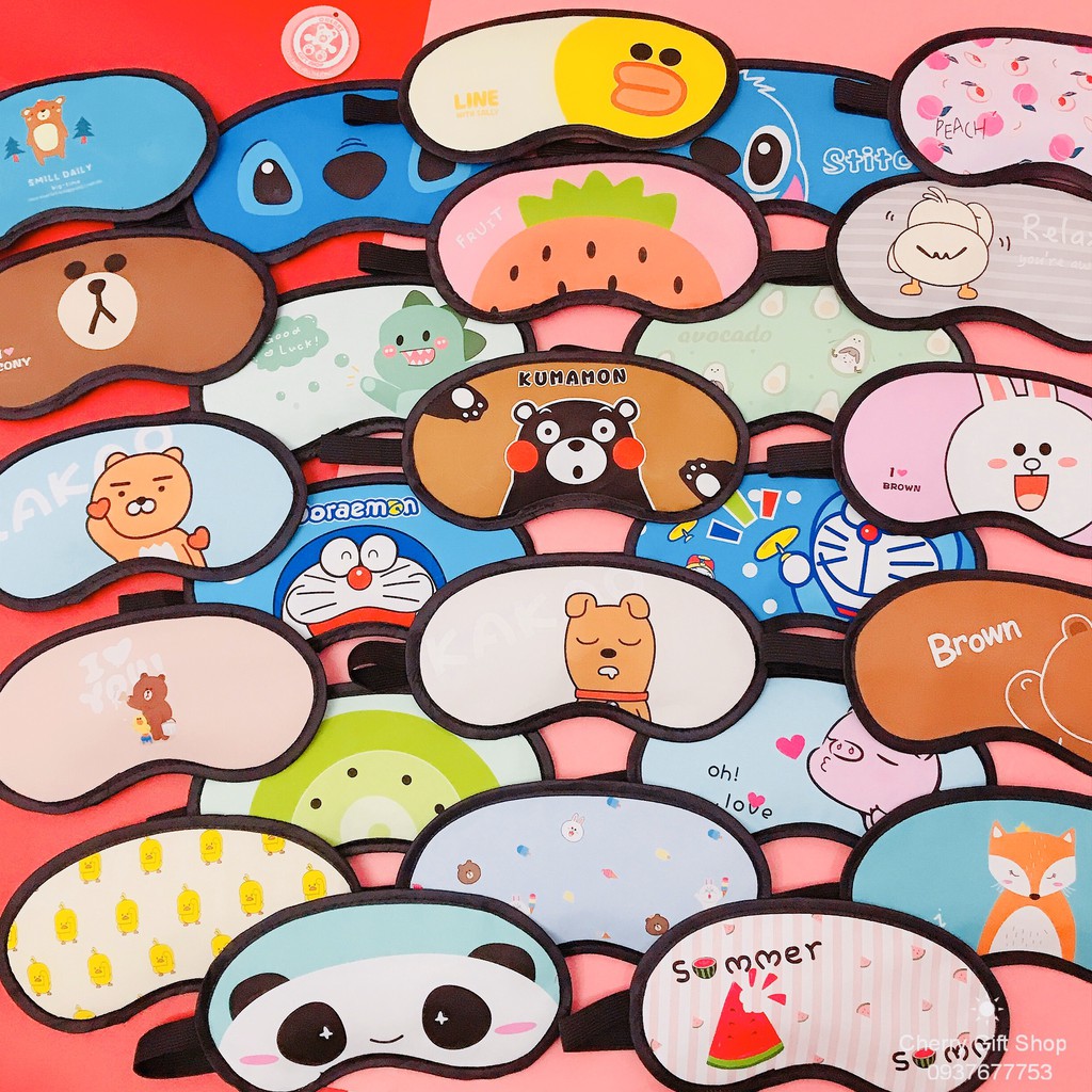 Bịt Mắt Ngủ Che Mắt Ngủ Có Túi Gel Mát Lạnh