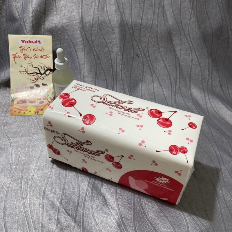 Giấy silkwell, Giấy lụa, giấy khô, giấy ăn 280 tờ