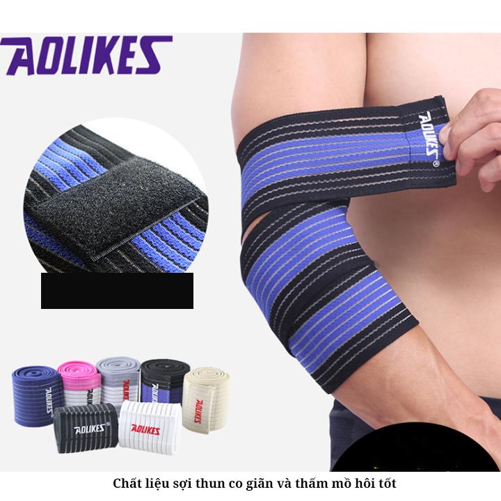 [HCM]Đai quấn hổ trợ khuỷu tay dài 70cm Aolikes 1546 - 1 chiếc