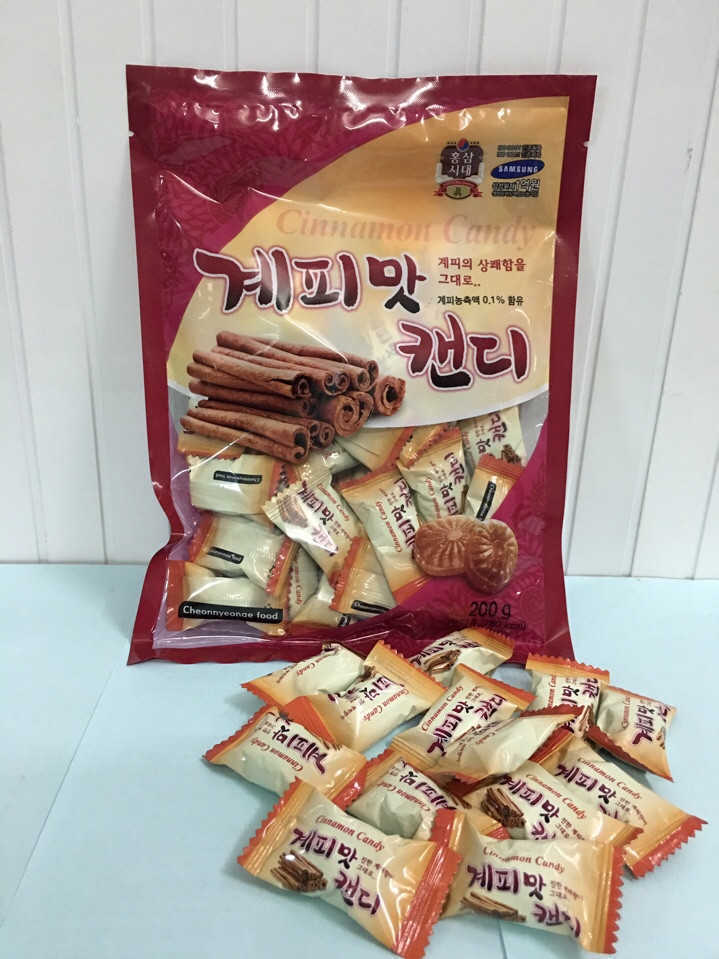 Kẹo Quế Hàn Quốc nhập khẩu 200g - cinnanon candy