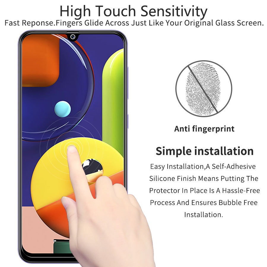 Kính cường lực Samsung Galaxy Note 10 Lite A71 S20 fe A10 A01 A11 A12 A02s A20 A30 a32 A51 A31 A70 A72 A52 A10s A20s A30s A50 A50s A21s M31 M51 A6 A7 Plus 2018
