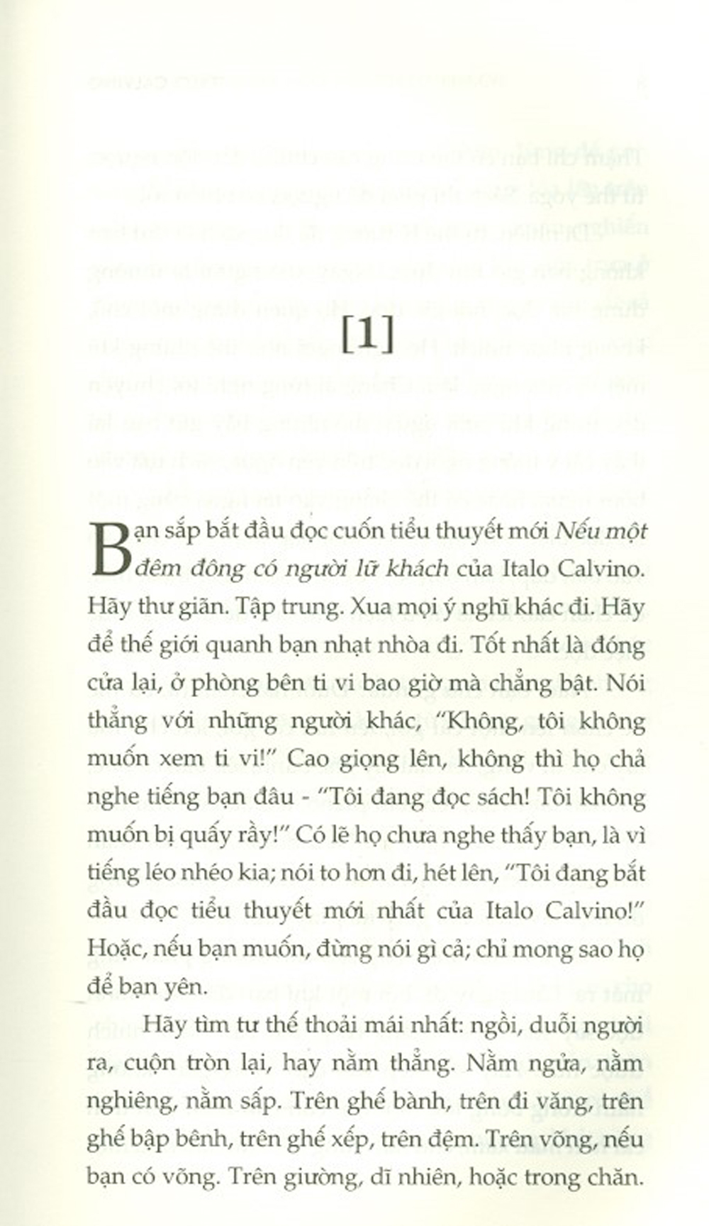 Nếu Một Đêm Đông Có Người Lữ Khách