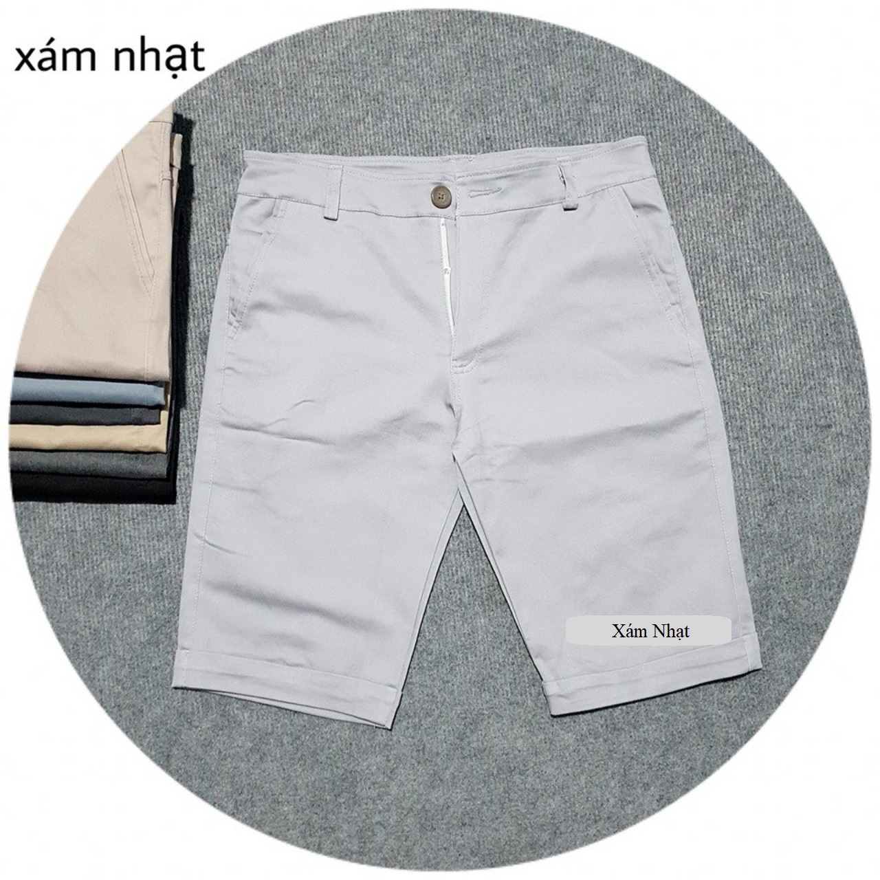 [HCM]Quần Short Nam Kaki Form Ôm Nhiều Màu
