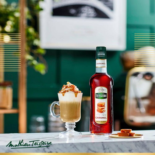 Syrup Teisseire Caramel 700ml - Nguyên liệu pha chế - Cloud Mart