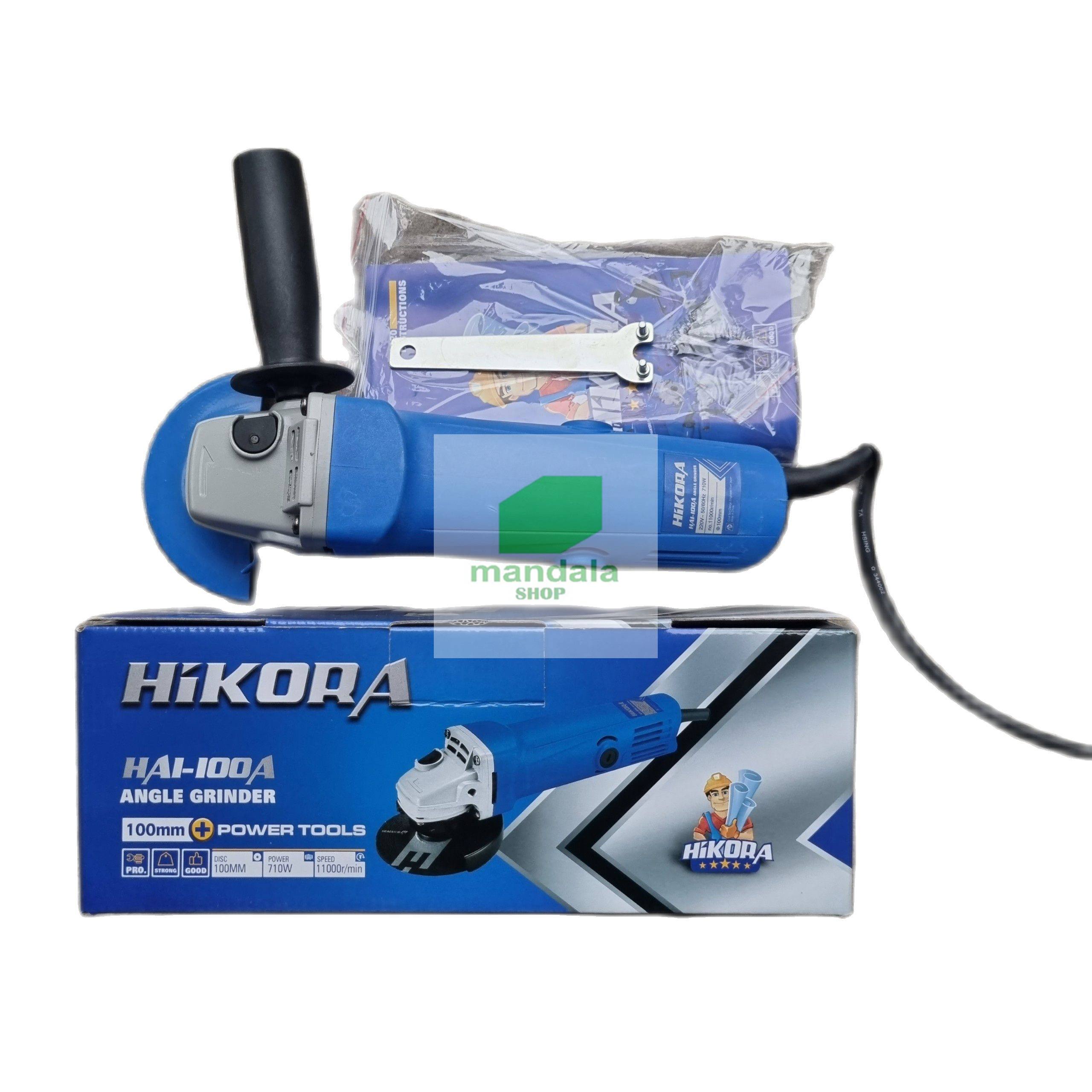 Máy mài, máy cắt HIKORA 100mm 710W Dây đồng 100%