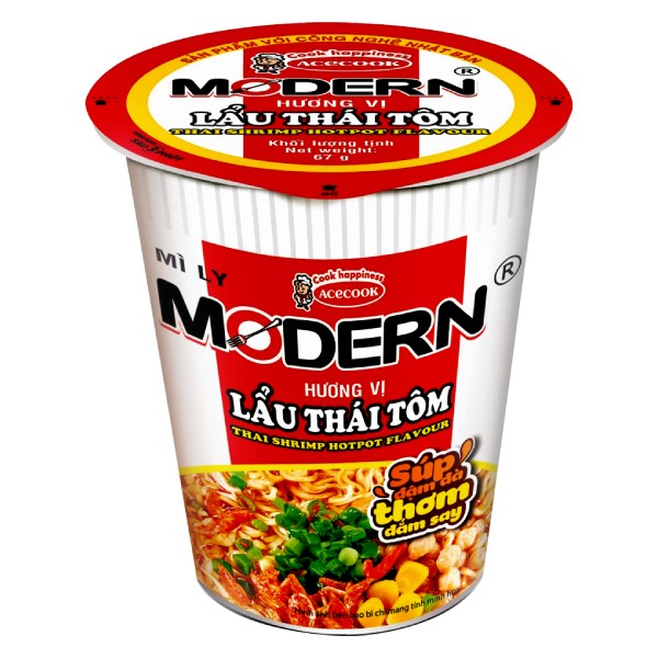 CB 12 LY MÌ MODERN LẨU THÁI TÔM 67GR- 19138