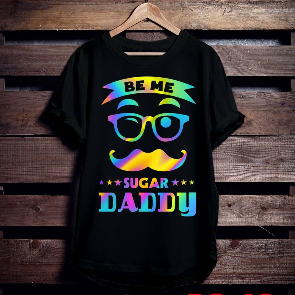 [HCM]Áo thun TAY NGẮN phản quang 7 màu Sugar Daddy (CHỤP FLASH)(TAY LỠ IB)