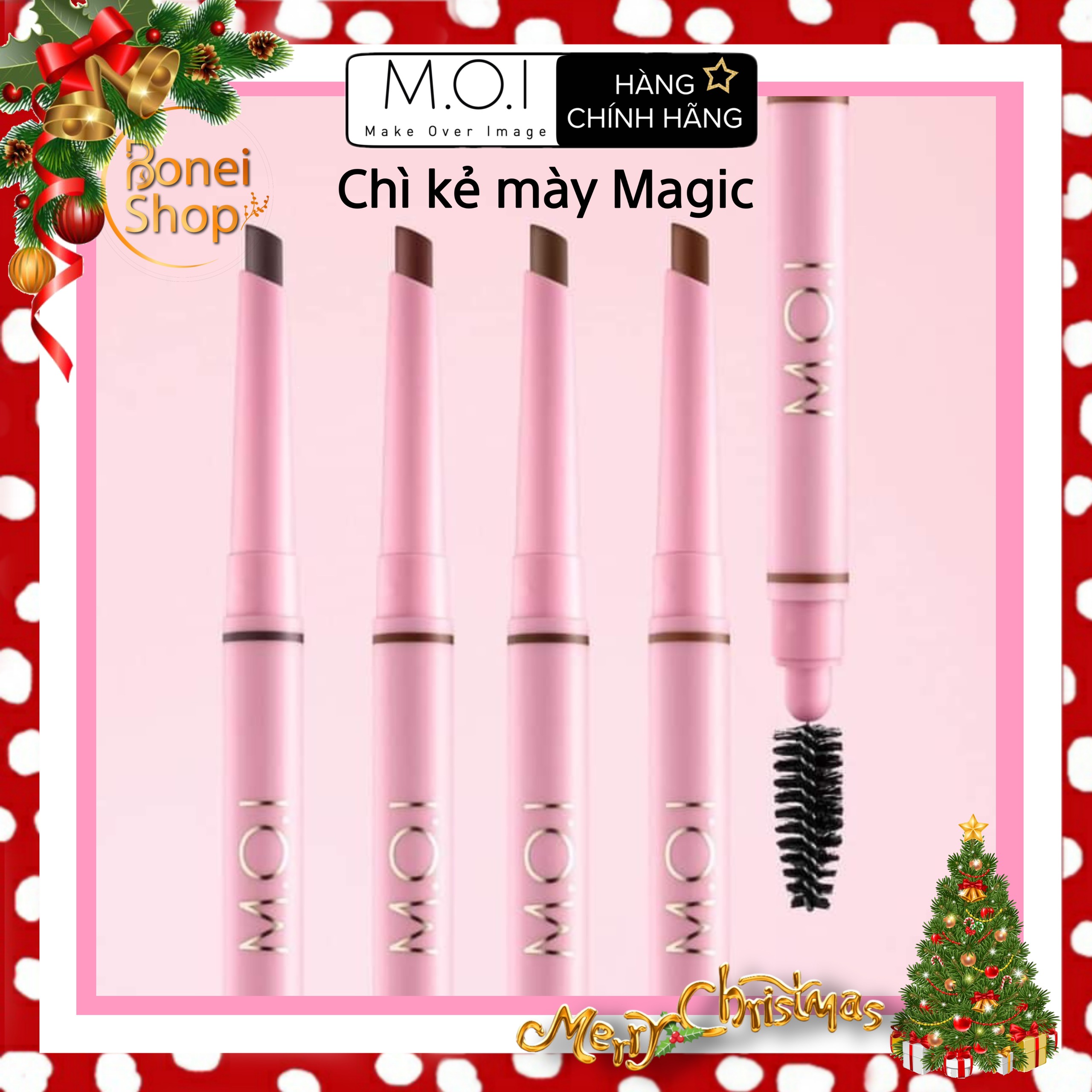 ⭐️[HÀNG CHÍNH HÃNG] Chì kẻ mày Eye Brown Magic Brown Pencil MOI🍁