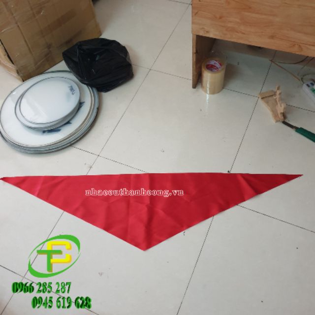 Khăn quàng tổng phụ trách -khăn quàng đỏ cho tổng