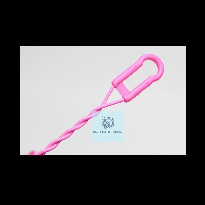 Vợt Bể Cá Cán Xoắn R20xD60cm
