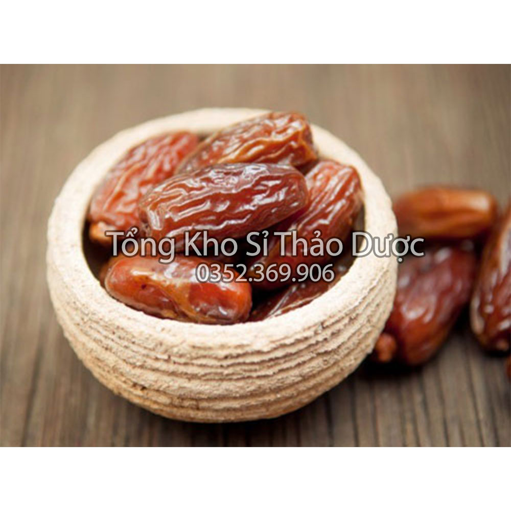 Chà là sấy dẻo không cuống 1kg (Đồ ăn eatclean, tạo vị ngọt tự nhiên cho sữa hạt)
