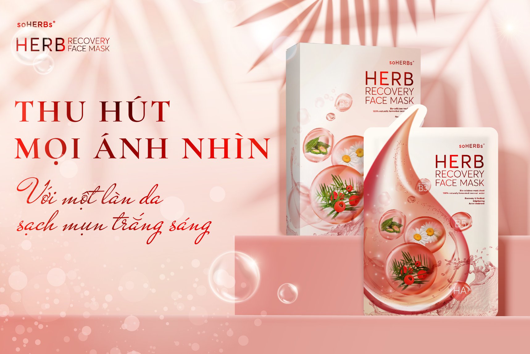 [HCM]MẶT NẠ CẤP ẨM NGỪA MỤN HERB
