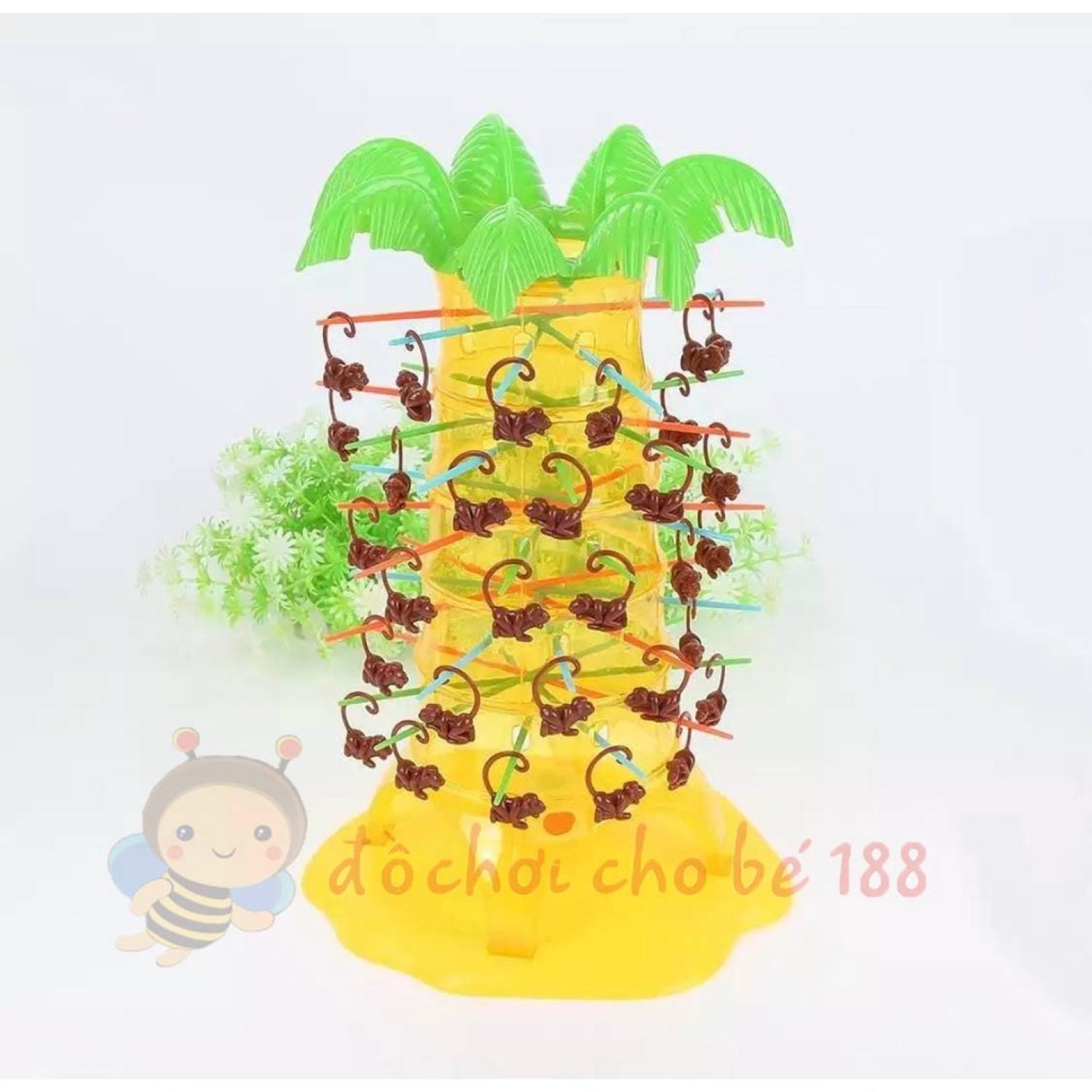 Bộ Đồ Chơi Rút Khỉ Leo Cây Cho Bé
