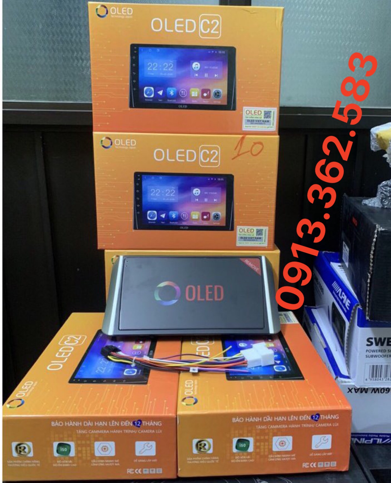 Màn hình Android C2 Xpander,ram 2g rom32g zăc zin