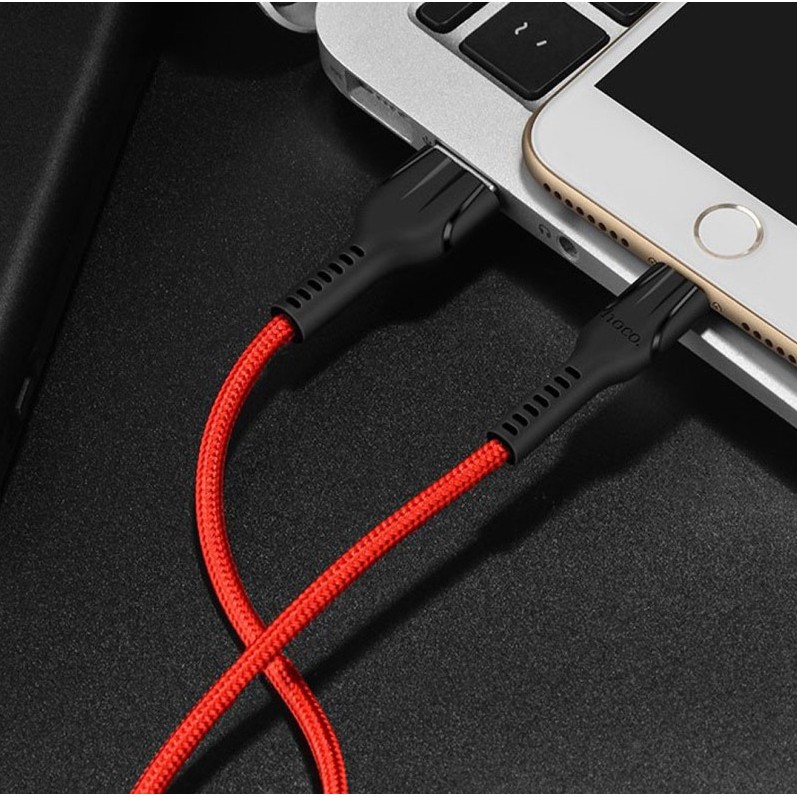 Cáp sạc nhanh iPhone / iPad HOCO U31 USB to Lightning dài 1M