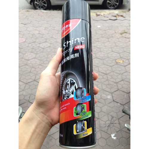 Chai Xịt Dưỡng Bóng Vỏ Xe UFU - 720ml