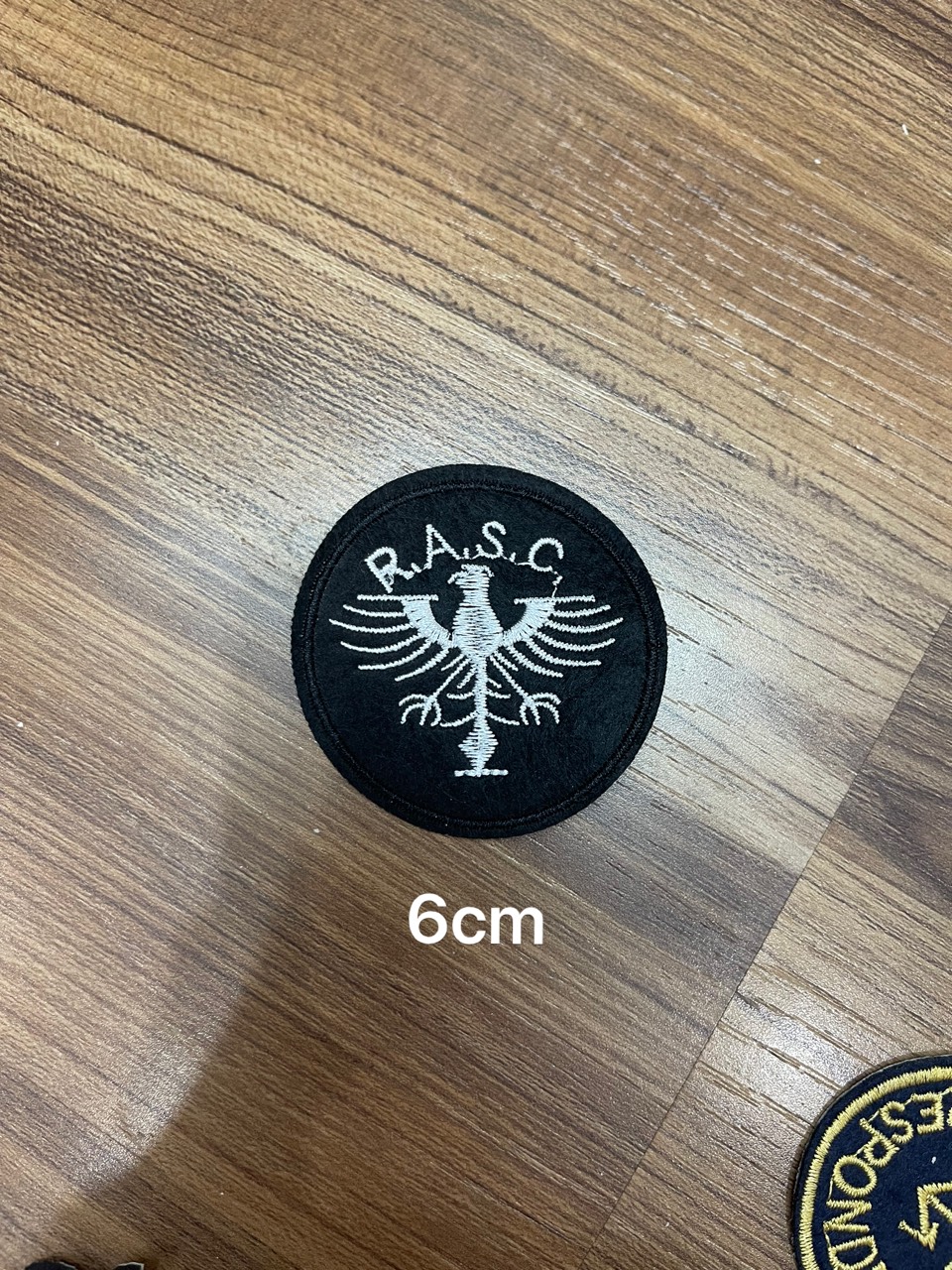 Miếng Sticker Thêu Ủi hình logo chim