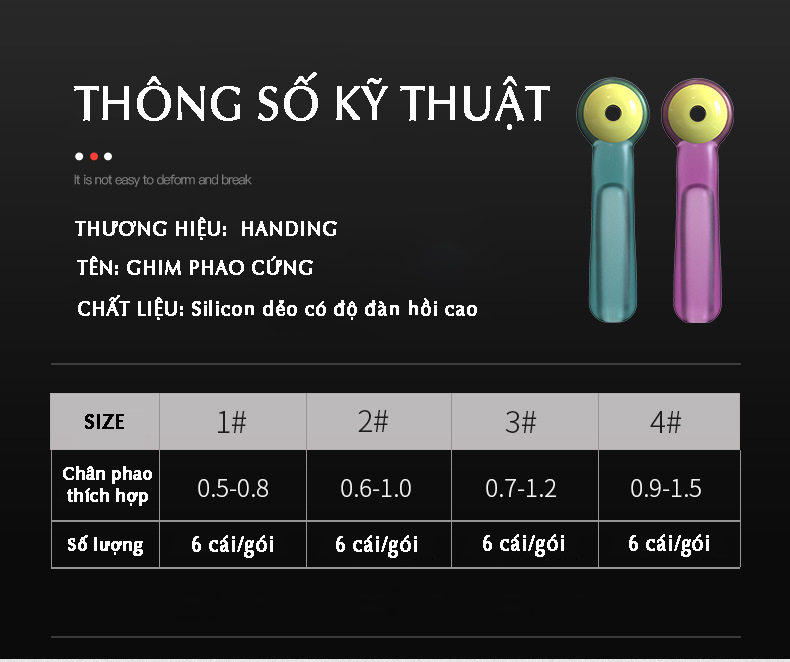 Ghim Phao Cứng Handing
