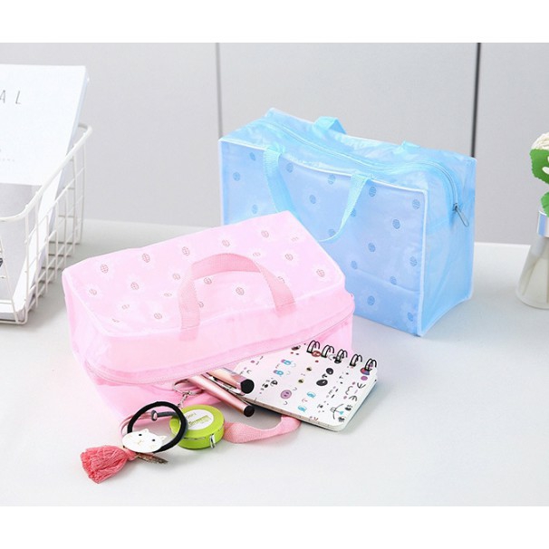 [Bán Sỉ] TÚI MỸ PHẨM HOA CÚC SIÊU CUTE AloWatch