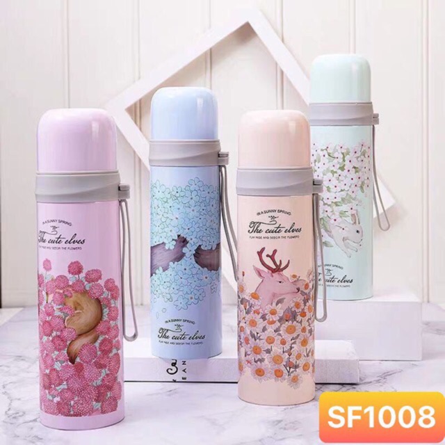 Bình Giữ Nhiệt Inox 500ml Thiên Nga