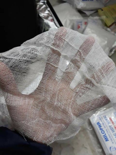 Gạc phẫu thuật , 1 gói 10 miếng