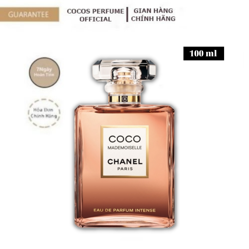 Nước hoa Chanel, Nước hoa nữ Chanel Coco Mademoiselle Intense 100ml - Nước hoa nữ cao cấp, Nước hoa hương quyến rũ, lưu hương đến 8h