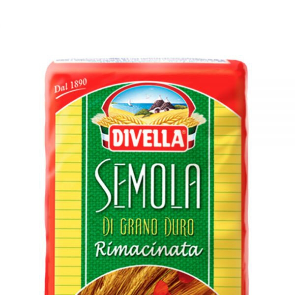 [HCM]1 Thùng 10 Gói Bột Lúa Mì Semolina Semola Hiệu Divella - 1Kg [Date 30/05/2025 ]