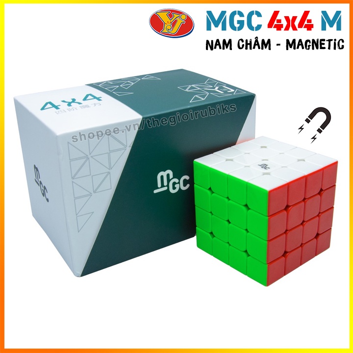 Rubik 4x4x4 5x5 6x6 7x7 3x3 yj mgc 4x4 có nam châm stickerless rubic không viền 4 tầng đồ chơi trí tuệ và phụ kiện