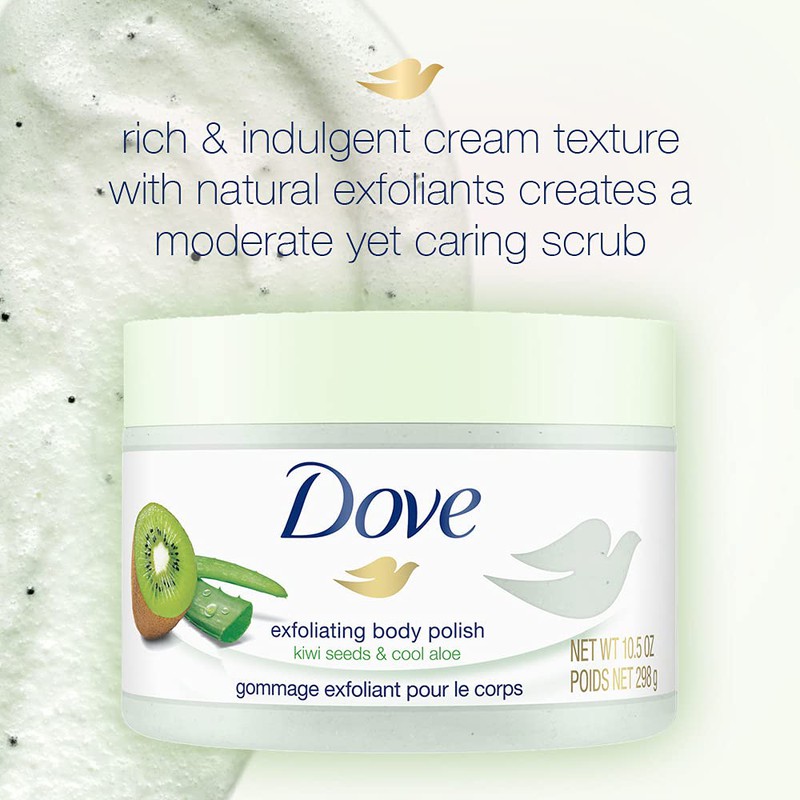 Bộ 3 Kem Tẩy Tế Bào Chết Toàn Thân Dove Exfoliating Body Polish 50gr x 3