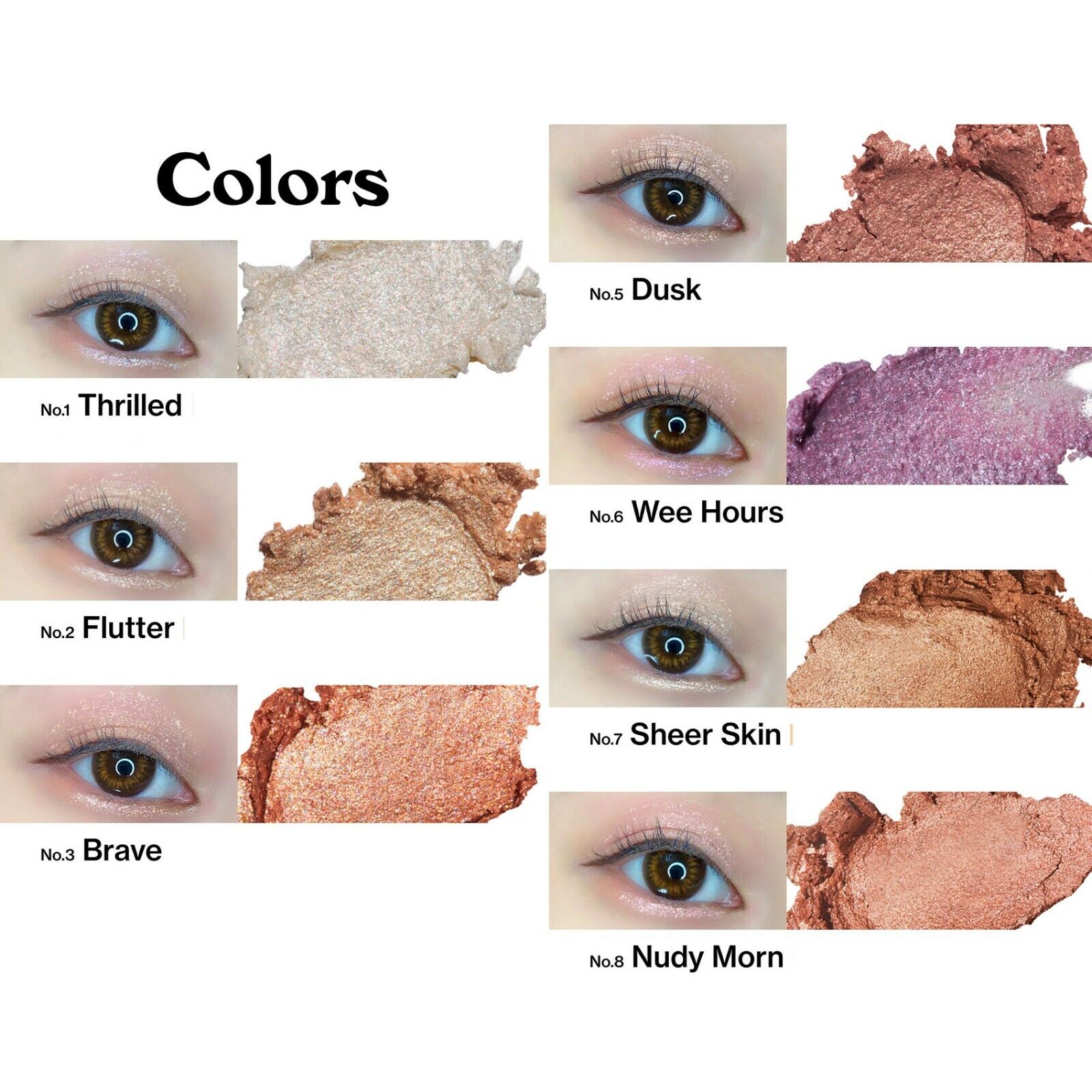 Unleashia Bút nhũ mắt Easy Glitter Stick 2g