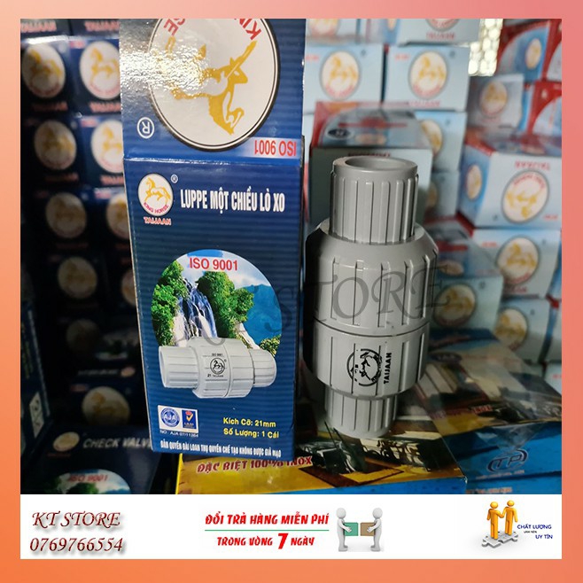 [Taijaan] Luppe, Van 1 chiều lò xo phi 21mm đến 90 mm (đủ kích cỡ)- chõ bơm, rọ bơm