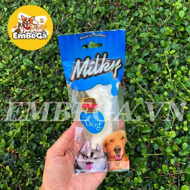 [MILKY] XƯƠNG GẶM VỊ SỮA MILKY CHO CÚN 🍖🍼
