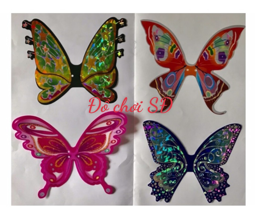 CÁNH BƯỚM - PHỤ KIỆN BÚP BÊ - 3 CÁI