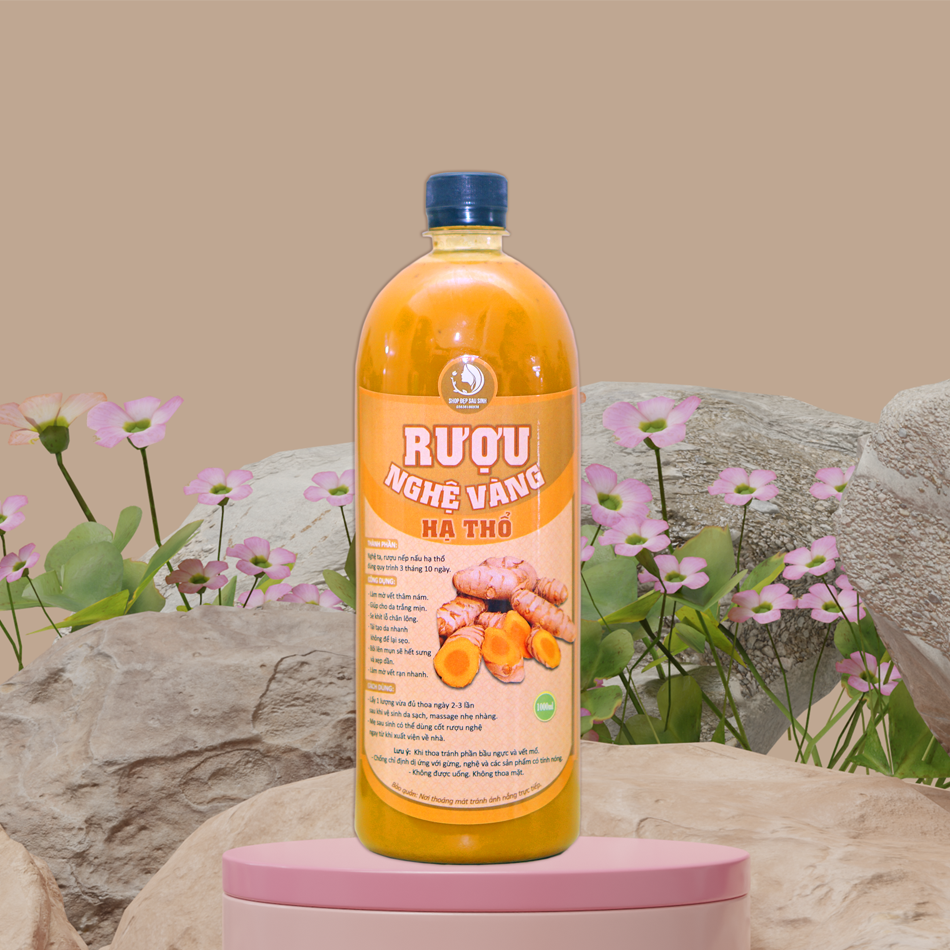 Cốt nghệ vàng hạ thổ 1000ml (Quà 18k)