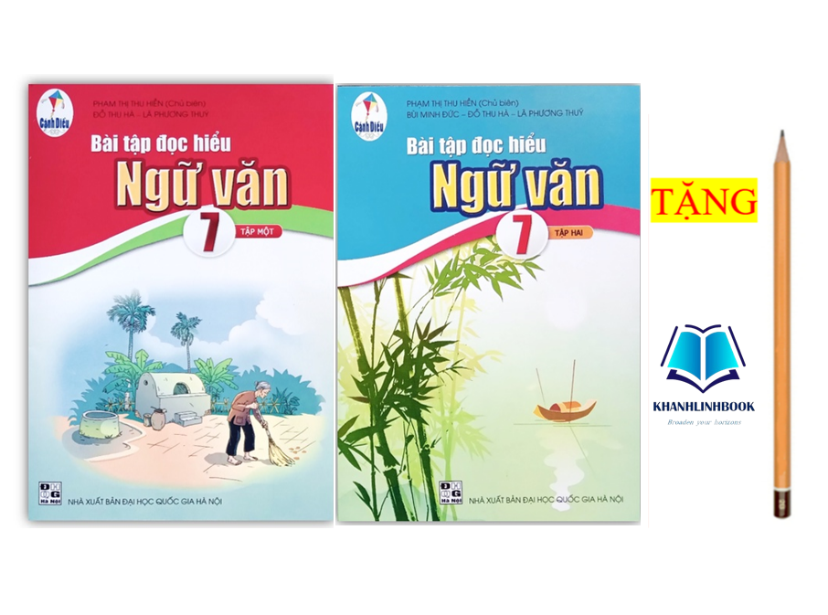 Sách - combo bài tập đọc hiểu ngữ văn 7 - tập 1 + 2
