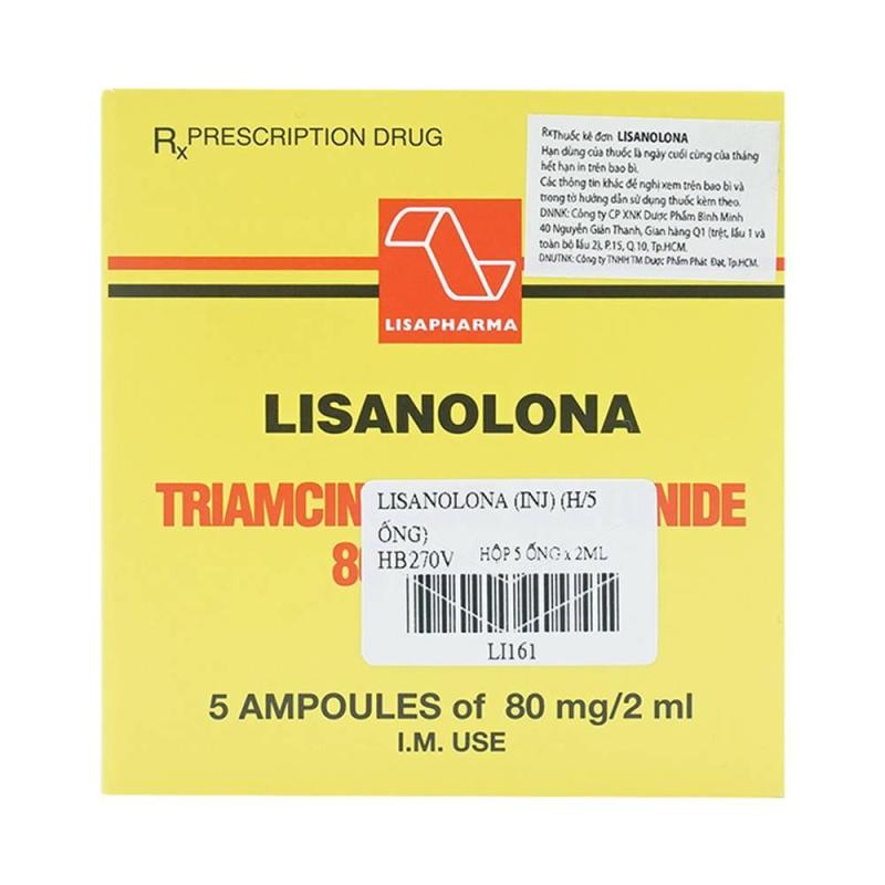 tiêm sẹo lồi LISANOLONA nhập khẩu tốt nhất