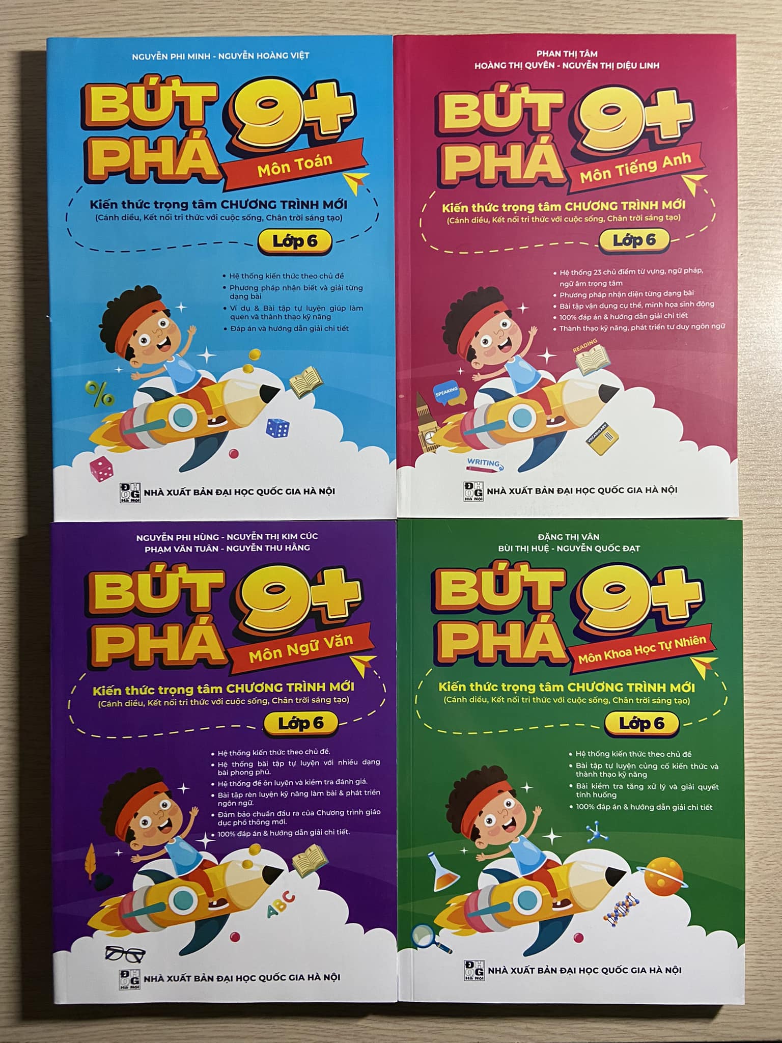 Sách - Bứt Phá 9+ Môn Khoa Học Tự Nhiên - Lớp 6