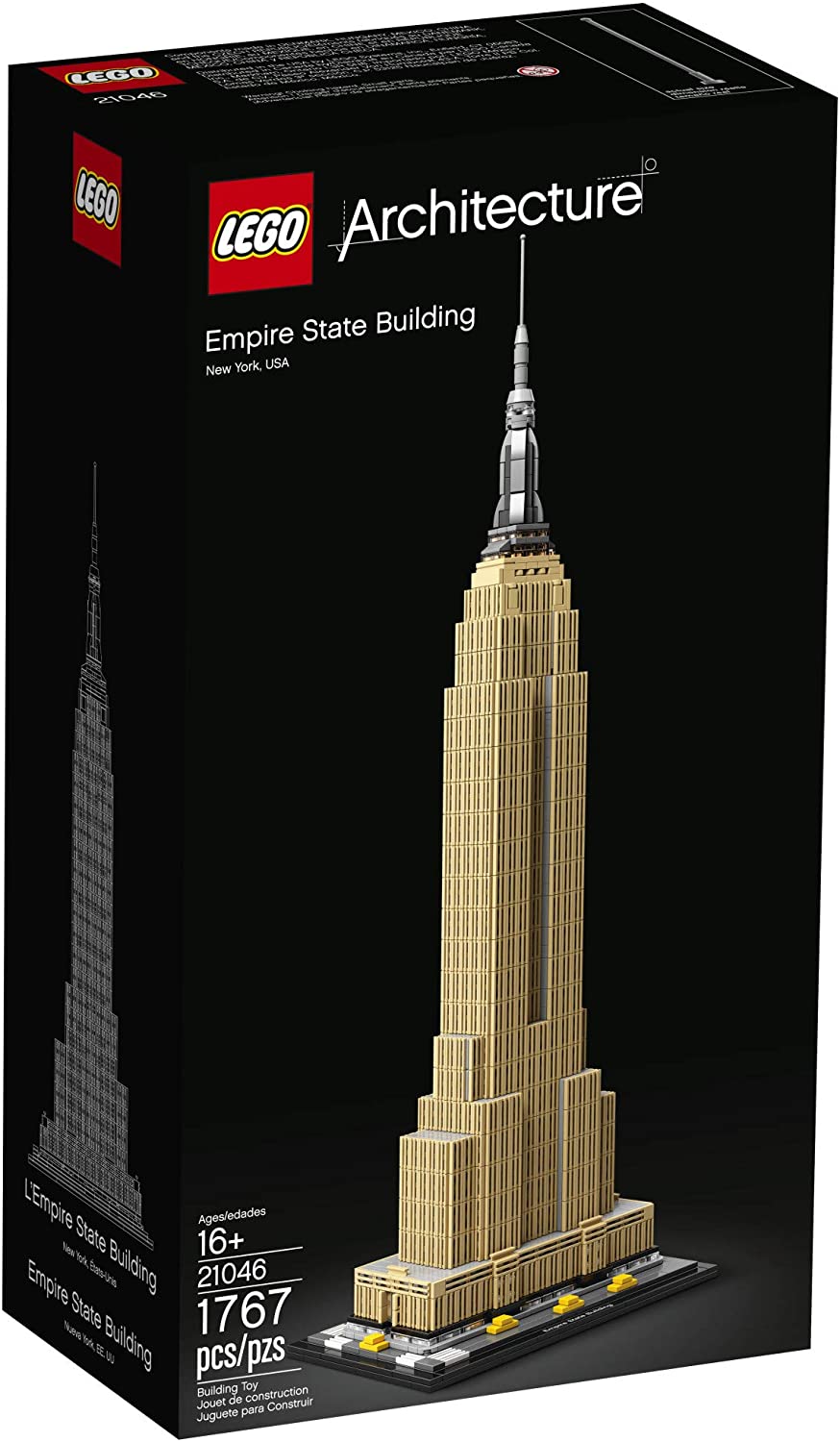 [HAPPY BRICKS] - LEGO  ARCHITECTURE – 21046 – TÒA NHÀ EMPIRE STATE - EMPIRE STATE BUILDING
