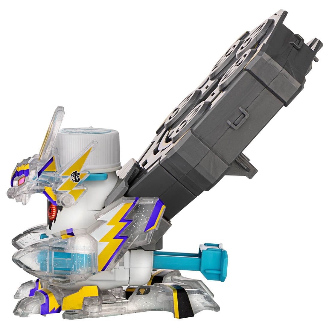 Đồ chơi Robot Nắp Chai Raijin Lôi Thần (Chiến Vương Nắp Chai Bottleman BOT-07 Raijing Milk)