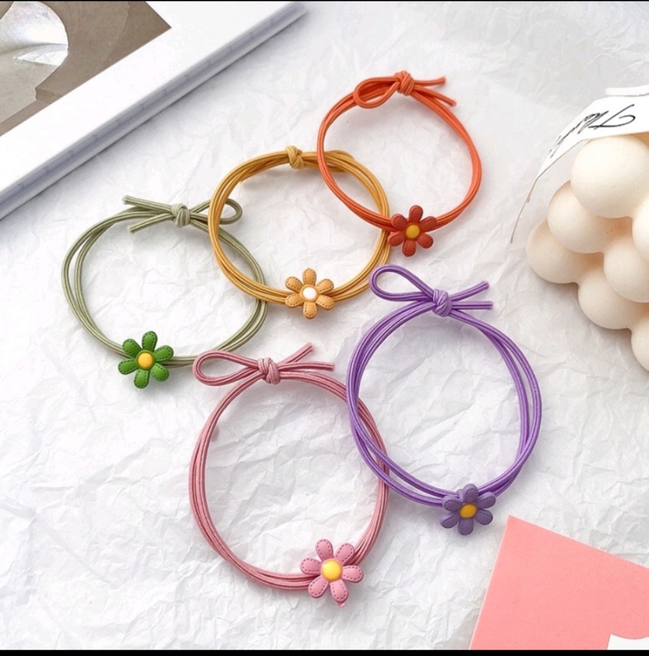 Dây Buộc Tóc Nhiều Màu Xinh Xắn (Giao ngẫu nhiên)