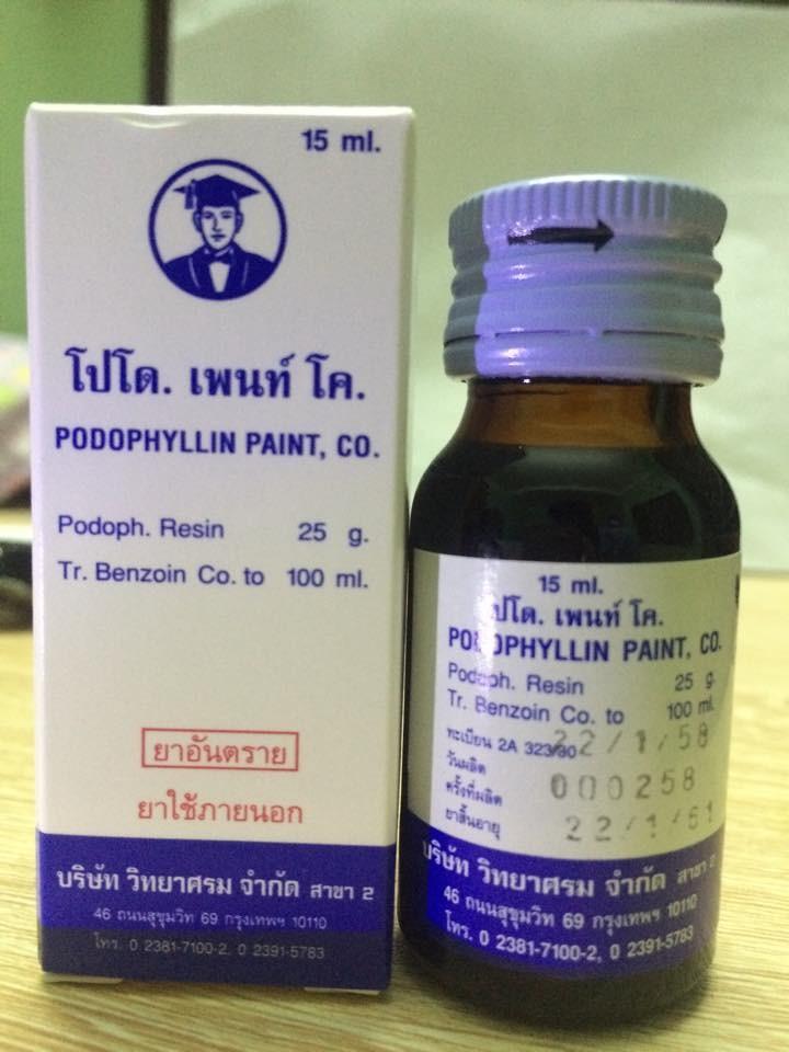 [HCM]Podophyllin 25 sùi mào gà không tái phát che tên SP