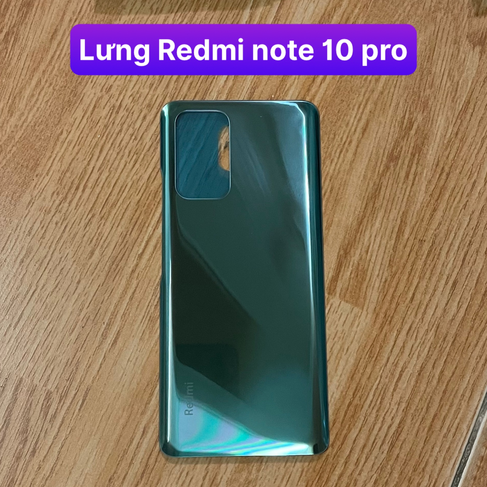 kính lưng zin điện thoại xiaomi Redmi note 10 pro