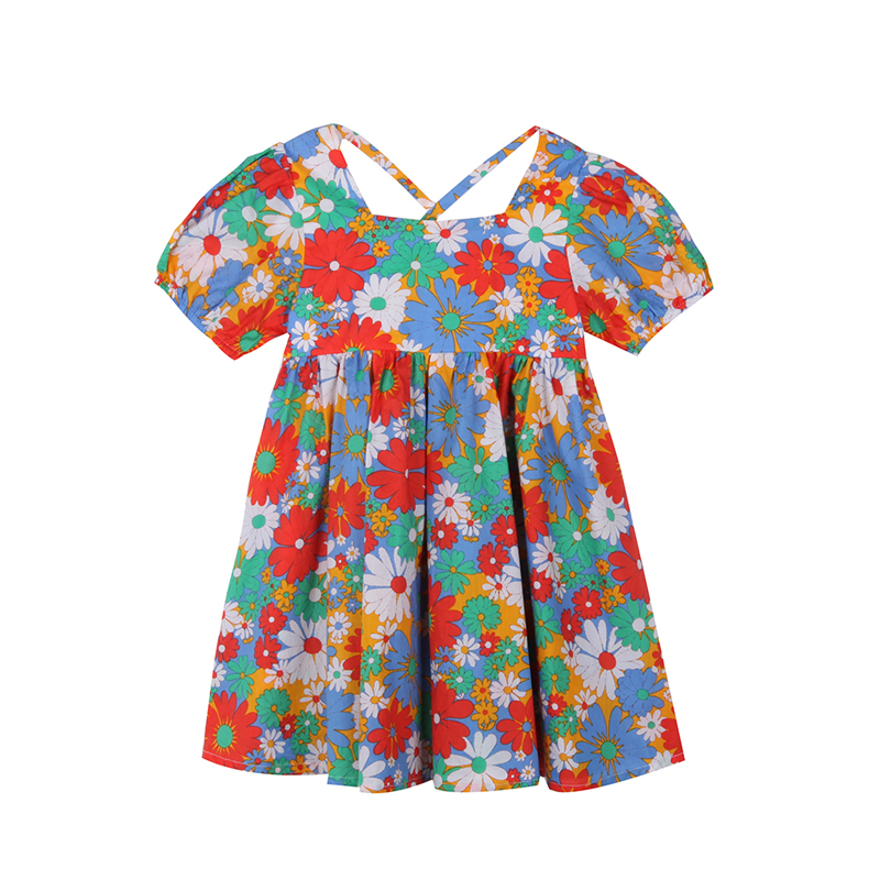 Mẫu váy hoa daisy dành cho công chúa nhỏ