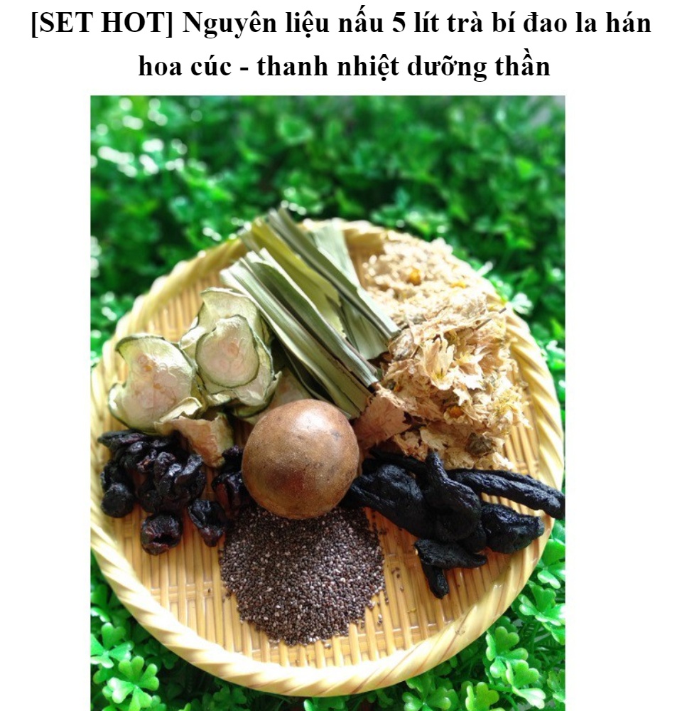 [HCMC] [set Hot] ingredients for 5 liter of chamomile tea