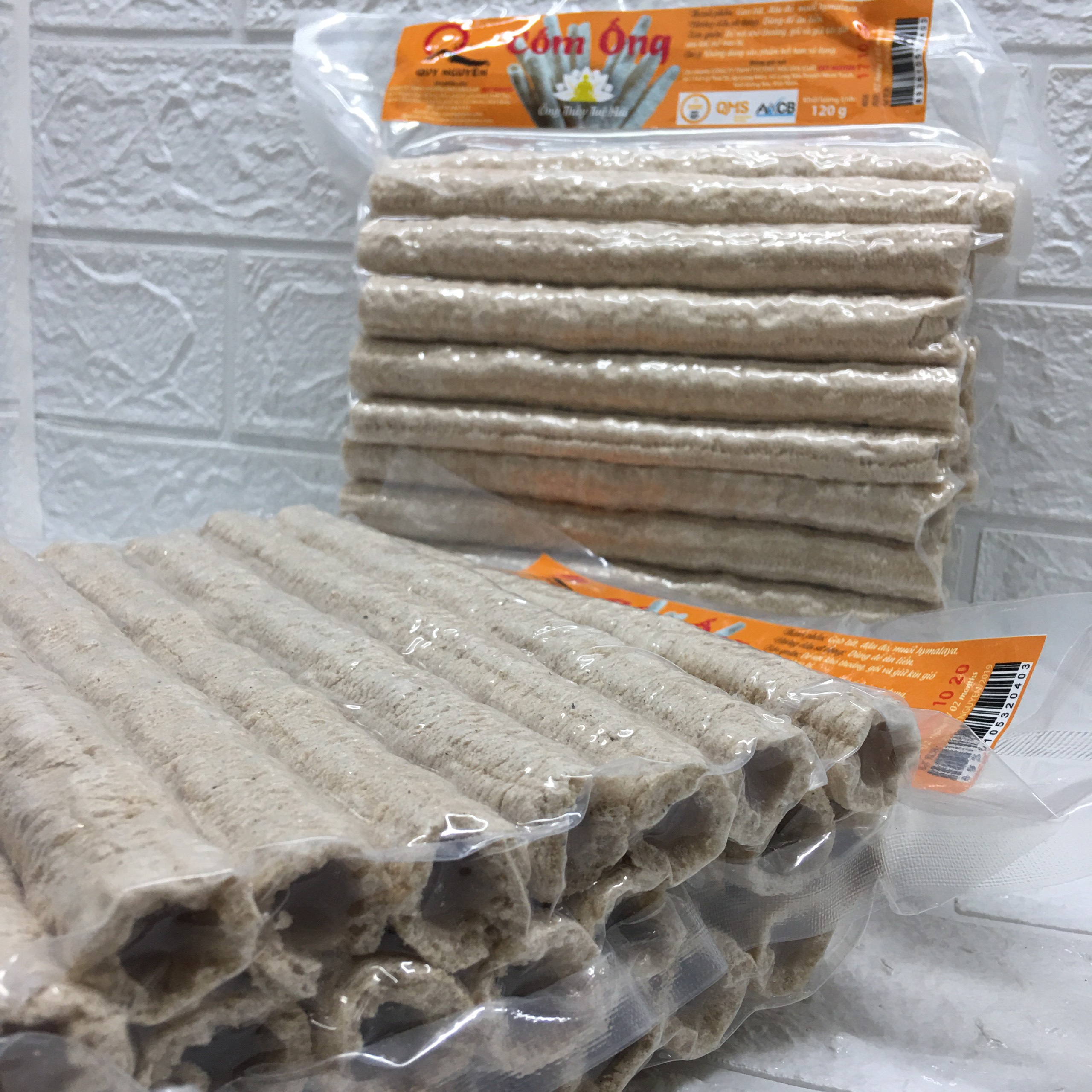 Cốm Ống Gạo Lứt Quy Nguyên 120g