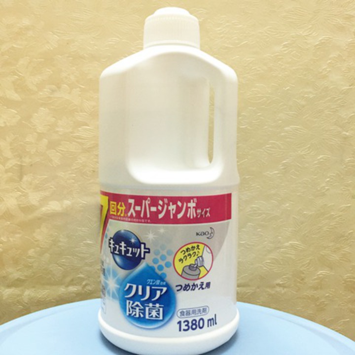 Nước Rửa Bát Kao 1380 ml Nhật không mùi